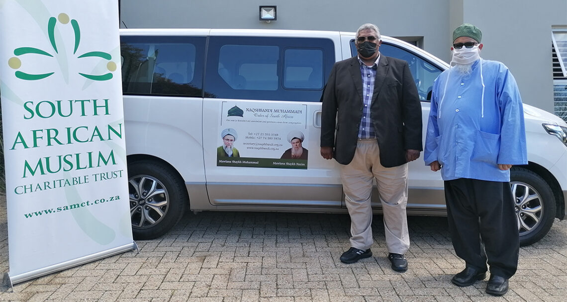 Naqshbandi SA receives vehicle donation from Muslim Charitable Trust