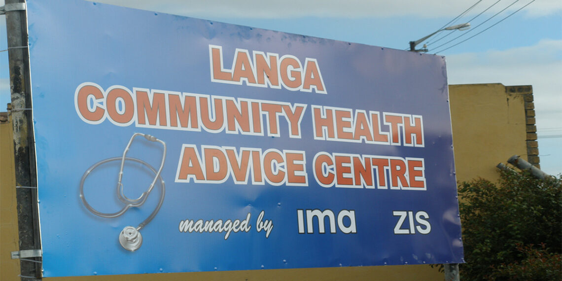 The joint IMA community health and masjid project in Langa, Cape Town