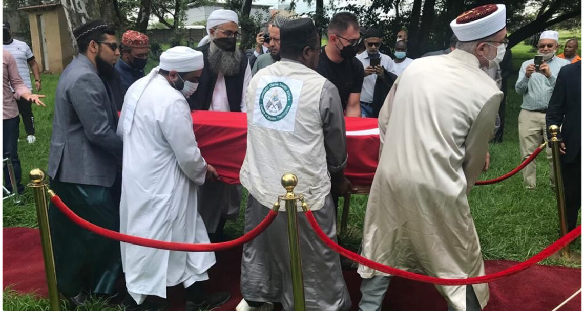 Ottoman diplomat’s body reburied to original site after court order