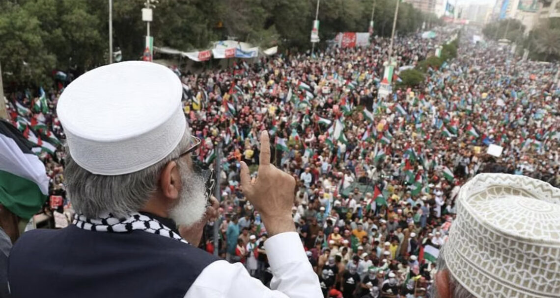 Leading Pakistani jurist rallies for Palestine
