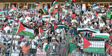 A show of solidarity: Cape Town welcomes the Palestine national football team