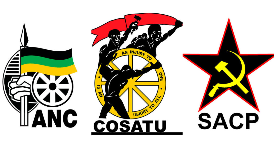 Tripartite Alliance GNU Cosatu ANC SACP