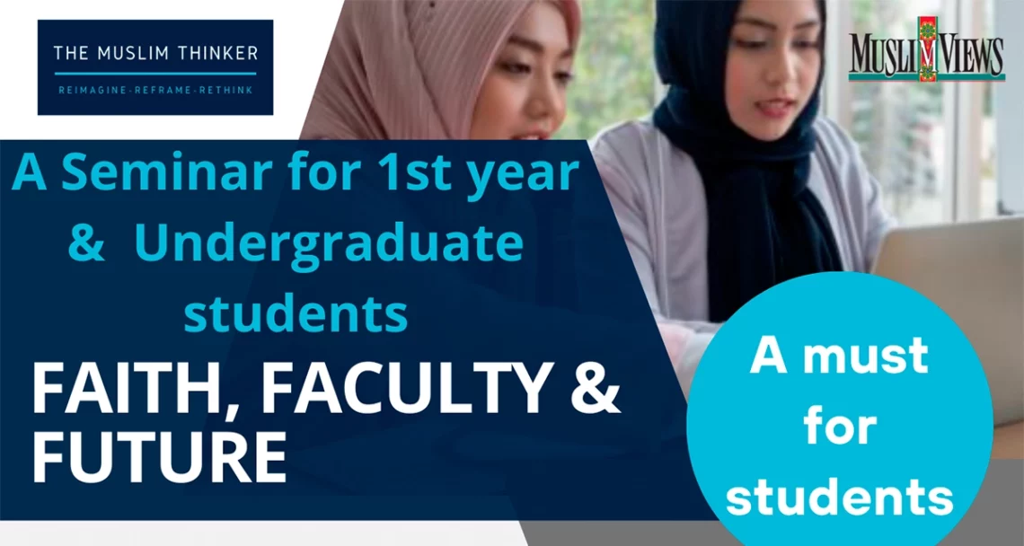 The Muslim Thinker launches transformative seminar for first-year and undergraduate students