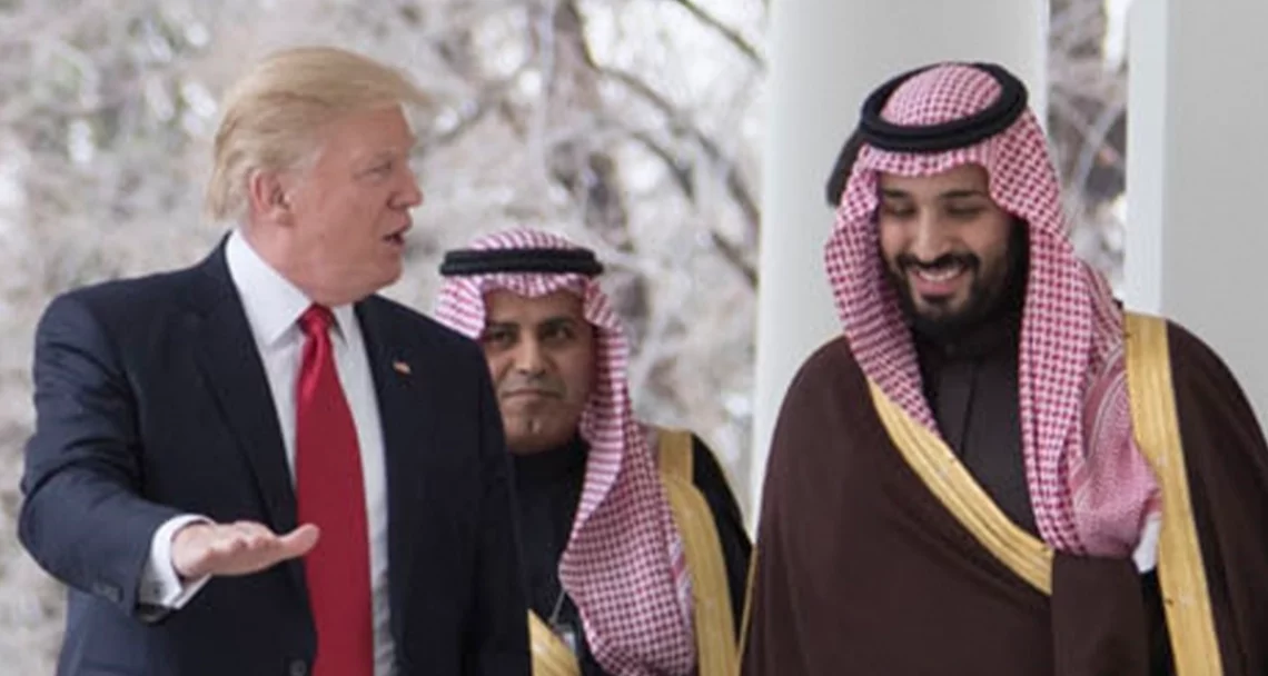 The Gulf monarchs and their American patron: Courtiers of empire in traditional robes