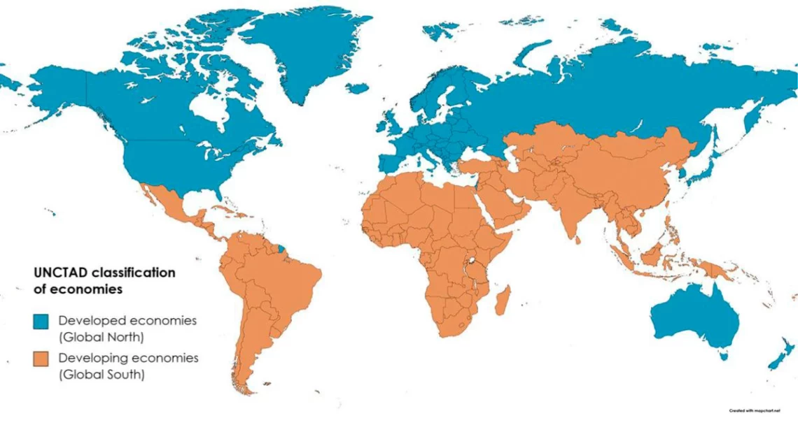 Global South: The consequences and influence of colonialism, neo-colonialism and the case of Africa