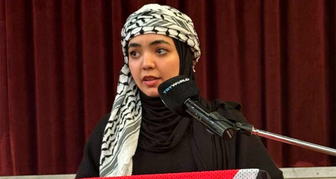 The voice of a woman… From Palestine to South Africa