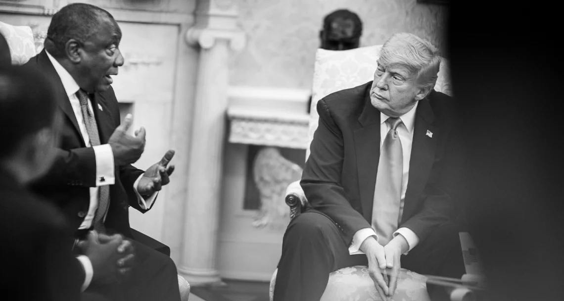 The spectacle of moral hypocrisy: When America condemns South Africa