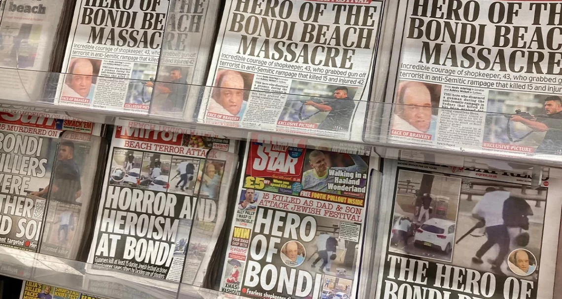 Bondi attack: The Israeli factor Els is silent on