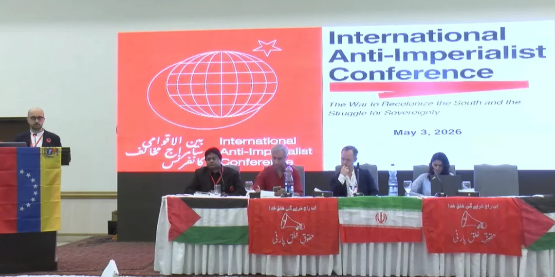 Political politeness ends at the conference on anti-imperialism
