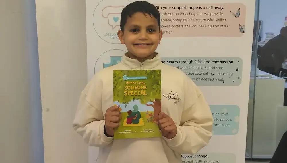 A child’s grief becomes a book to help other children understand loss