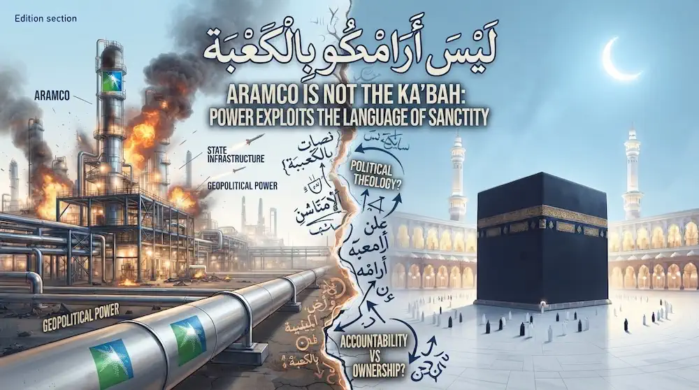 Aramco is not the Ka’bah: when state power exploits the language of sanctity